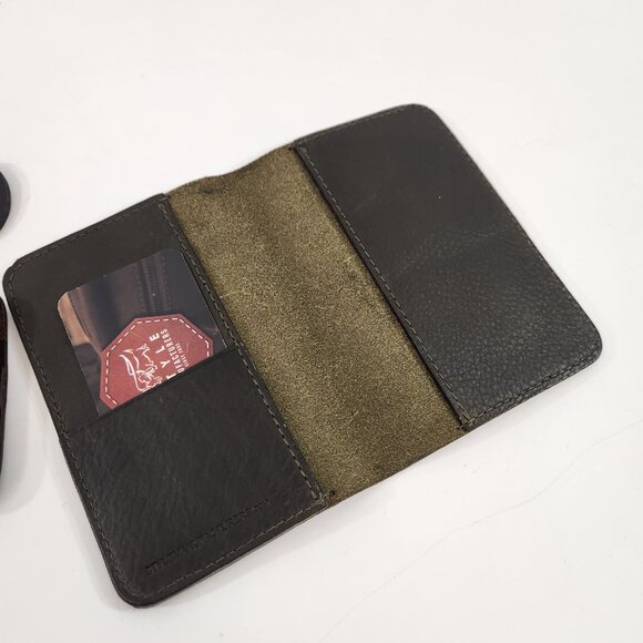 European Leather Wallet Billfold Keychain Lighter Holder Lot NEW - Picture 5 of 13